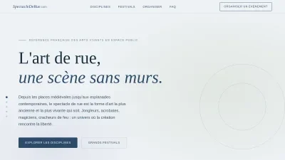 Spectaclederue.fr